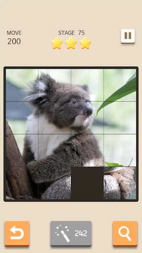 Slide Puzzle King - Gameplay image of android game