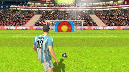 Football Championship-Freekick - Gameplay image of android game