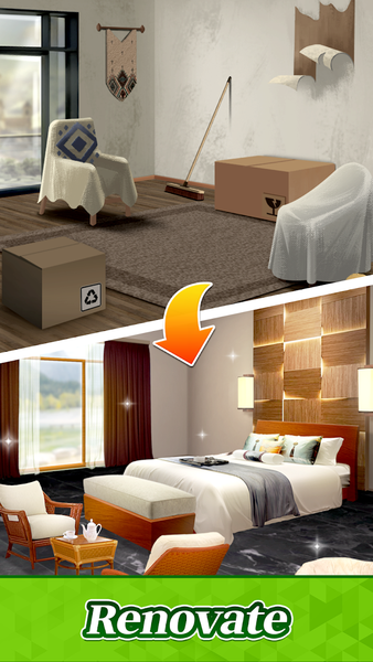 Match Puzzle House - عکس بازی موبایلی اندروید