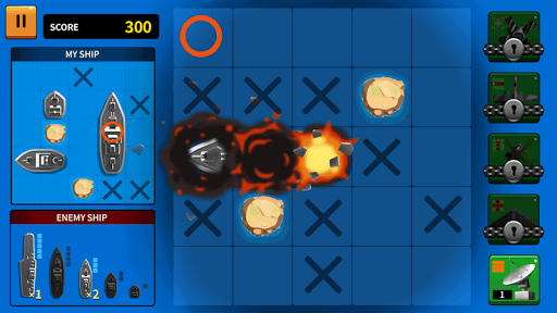 Warship Battle Commander - Gameplay image of android game