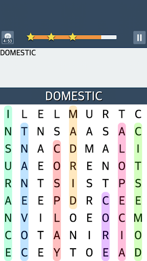 Word Search King - Gameplay image of android game