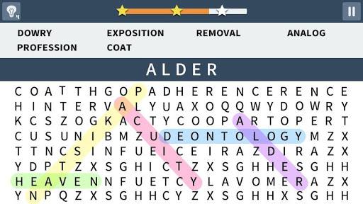 Word Search King - Gameplay image of android game