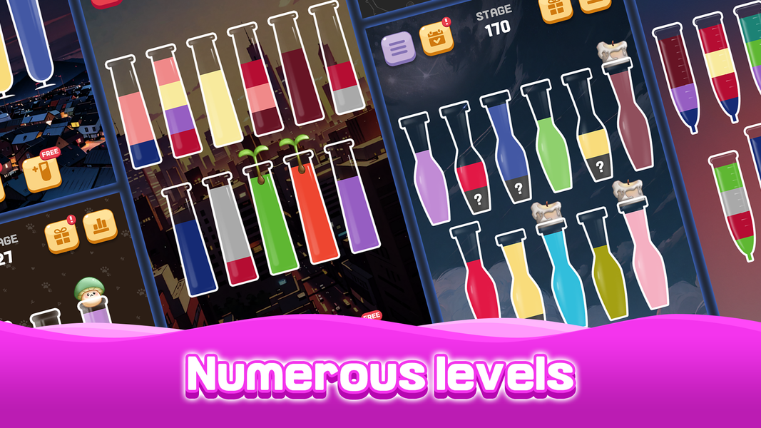 Water Sort Quest - Gameplay image of android game