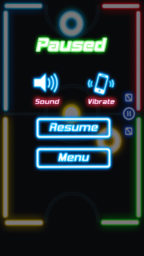 Glow Air Hockey - عکس بازی موبایلی اندروید