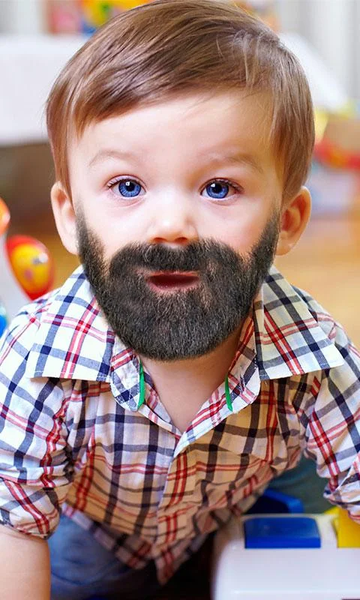 Man Mustache Beard Changer - عکس برنامه موبایلی اندروید