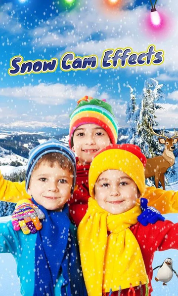 Snow Cam Effects - عکس برنامه موبایلی اندروید