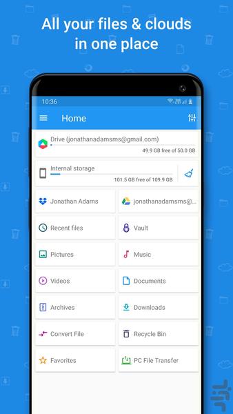File Commander - Image screenshot of android app
