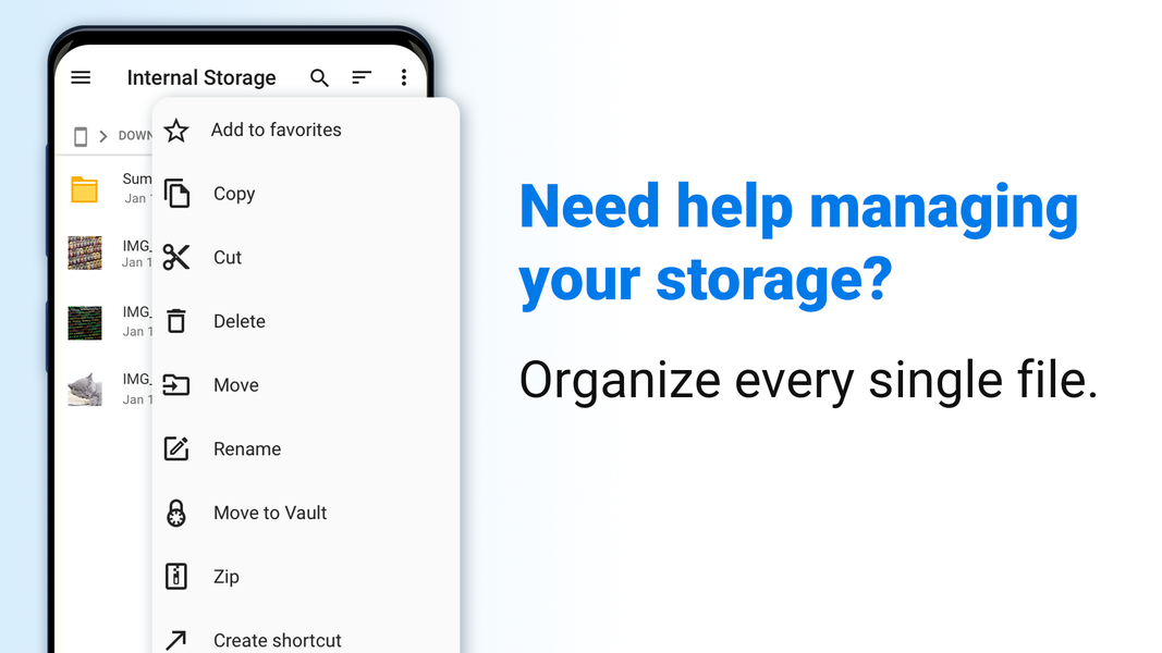 File Commander Manager & Vault - عکس برنامه موبایلی اندروید