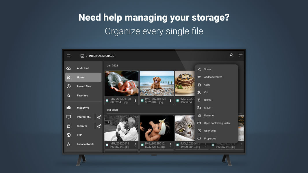 File Commander Manager & Vault - عکس برنامه موبایلی اندروید