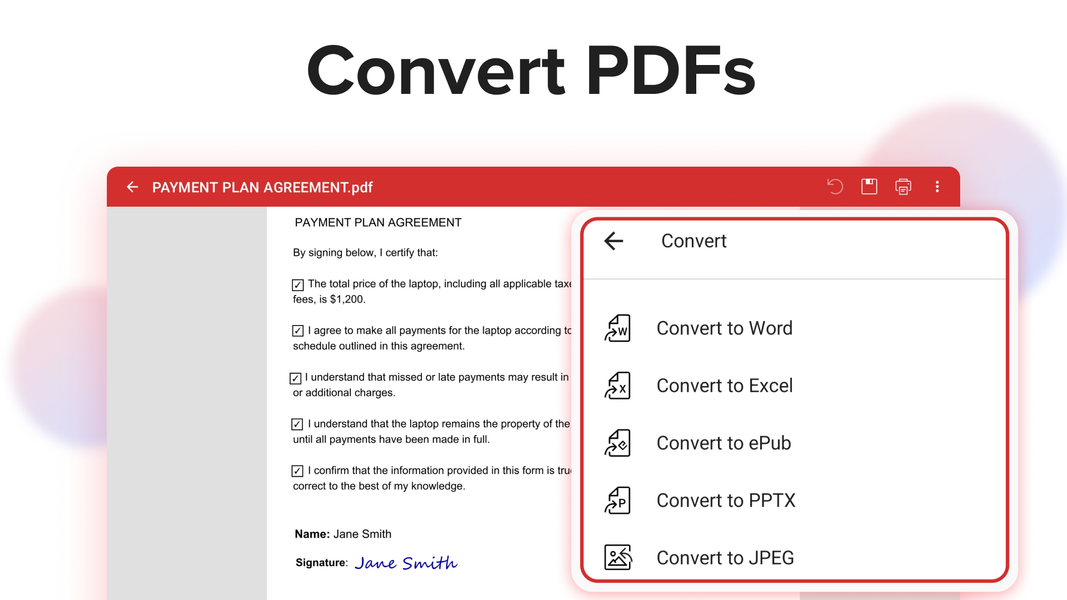 Mobi PDF・Editor・Scanner・Reader - Image screenshot of android app