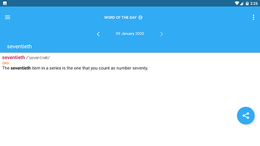 Collins Cobuild Intermediate - Image screenshot of android app