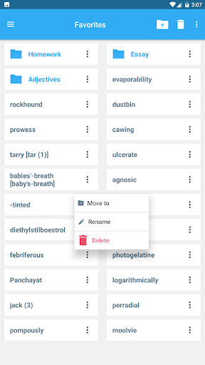 Collins English Dictionary Pro - Image screenshot of android app