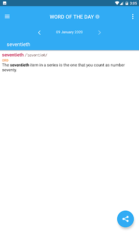 Collins English Dictionary Pro - Image screenshot of android app