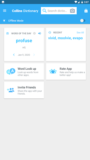 Collins English Dictionary Pro - Image screenshot of android app