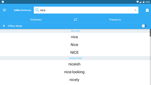 English Dictionary & Thesaurus - عکس برنامه موبایلی اندروید