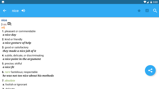 English Dictionary & Thesaurus - Image screenshot of android app