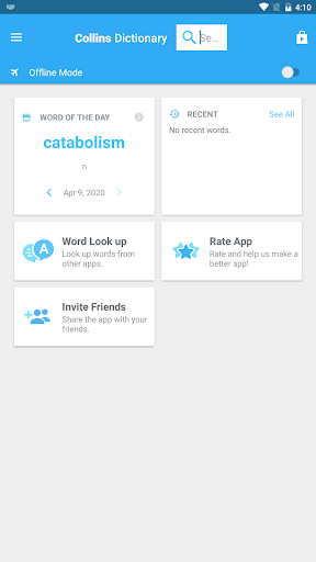 Collins Essential Thesaurus - Image screenshot of android app