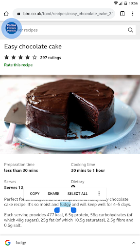 Collins French Dictionary - عکس برنامه موبایلی اندروید
