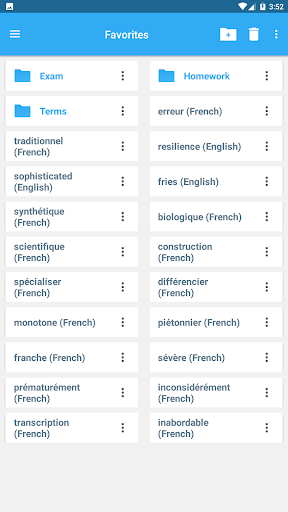Collins French Dictionary - عکس برنامه موبایلی اندروید