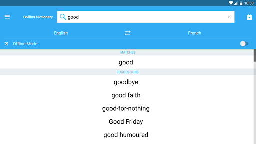 Collins French Dictionary - عکس برنامه موبایلی اندروید