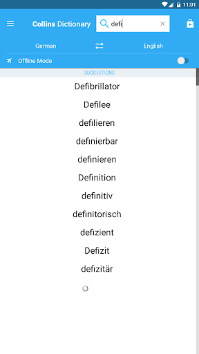 German Dictionary and Grammar - Image screenshot of android app