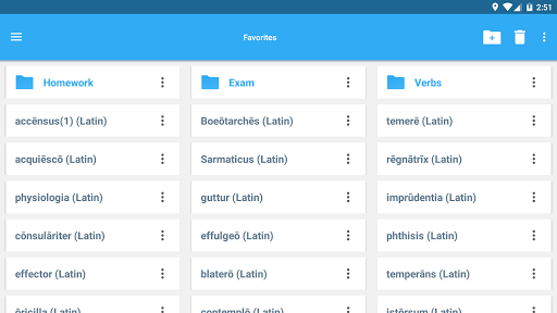 Collins Latin Dictionary - Image screenshot of android app