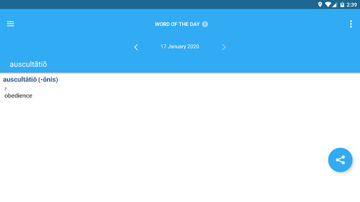 Collins Latin Dictionary - Image screenshot of android app