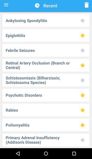Current Essentials of Medicine - Image screenshot of android app