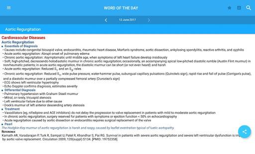 Current Essentials of Medicine - Image screenshot of android app