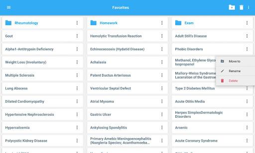 Current Essentials of Medicine - Image screenshot of android app