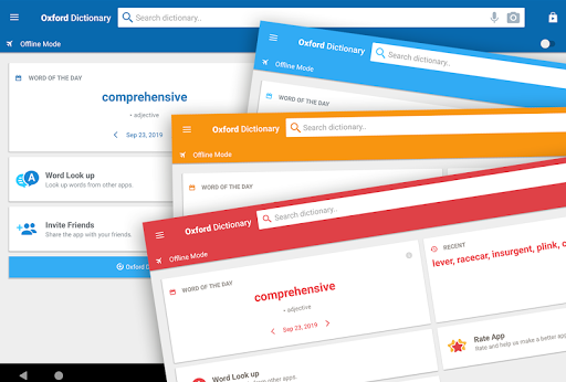 Oxford American Dictionary & Thesaurus - Image screenshot of android app