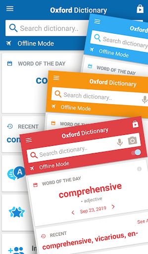 Oxford American Dictionary & Thesaurus - Image screenshot of android app
