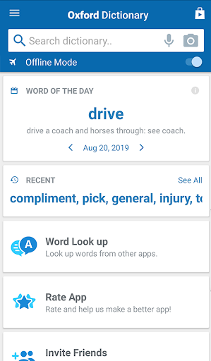 Oxford Dictionary of Idioms - Image screenshot of android app
