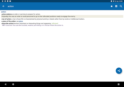 Oxford Dictionary of Idioms - Image screenshot of android app