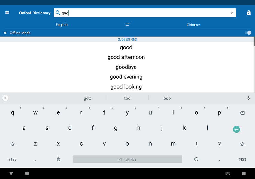 Oxford Chinese Mini Dictionary - عکس برنامه موبایلی اندروید