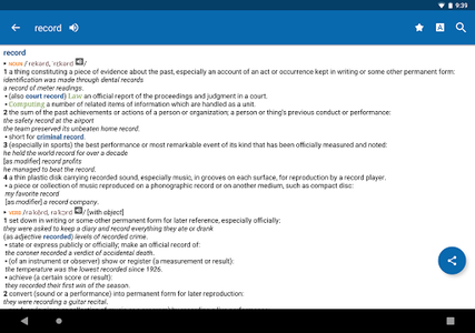 Linguee dictionary lookup based on parallel corpora