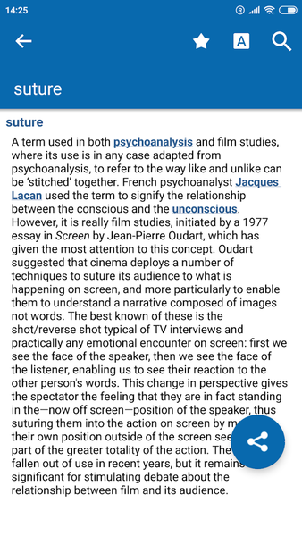 Dictionary of Critical Theory - Image screenshot of android app