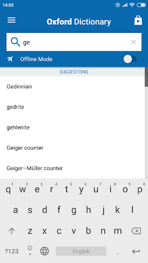 Oxford Dictionary of Geology - Image screenshot of android app