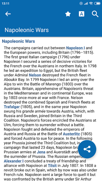 Oxford Dictionary of History - Image screenshot of android app