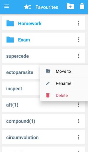 Webster College Dictionary - Image screenshot of android app
