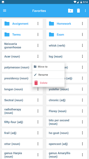 English Dictionary & Thesaurus - Image screenshot of android app