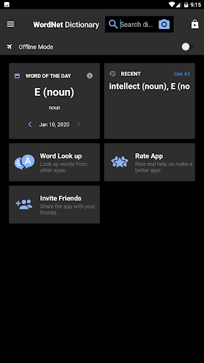 English Dictionary & Thesaurus - Image screenshot of android app