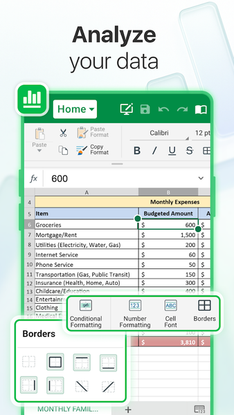MobiOffice: Word, Sheets, PDF - Image screenshot of android app