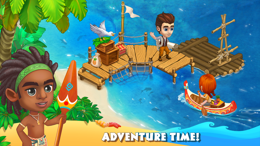 Bobatu Island: Survival Quest - Gameplay image of android game