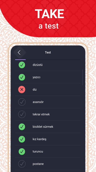 Learn Turkish Words - 2Shine - Image screenshot of android app
