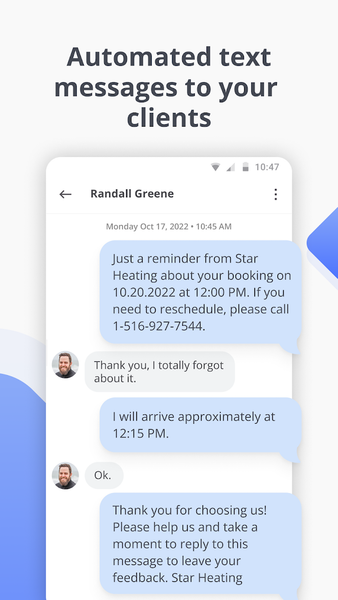 FieldVibe: Job scheduling app - Image screenshot of android app