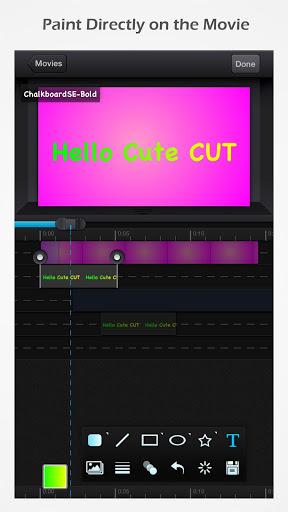 Cute CUT - Video Editor & Movie Maker - Image screenshot of android app