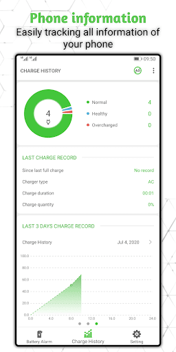 Full Battery Alarm - Image screenshot of android app