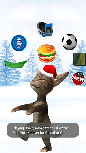 Funny Talking Cat - عکس برنامه موبایلی اندروید