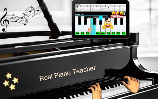 Real Piano Teacher ۲ - عکس بازی موبایلی اندروید